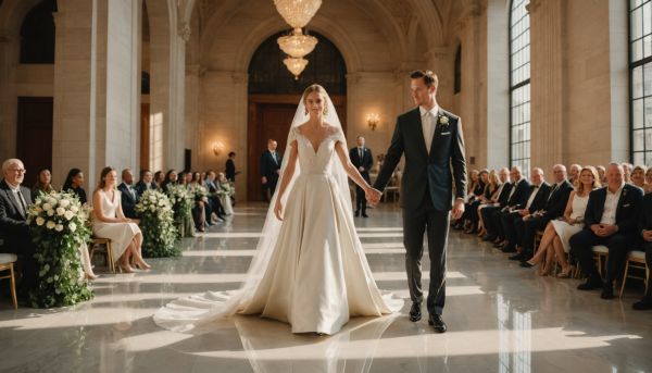 Célébrer un mariage civil mémorable et chic