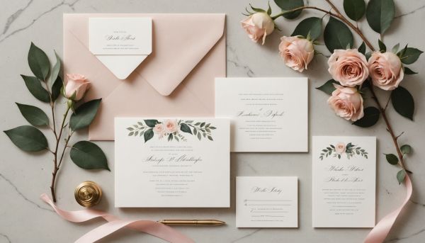 Personnaliser son faire-part de mariage chic