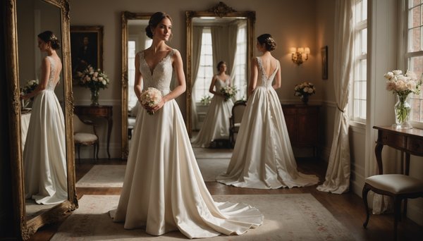 Se marier avec une gaine ventre plat invisible sous sa robe de mariage, c'est possible ?