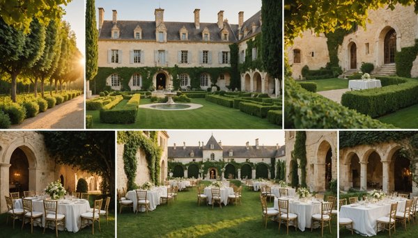 Les 5 lieux de mariage les plus originaux en France