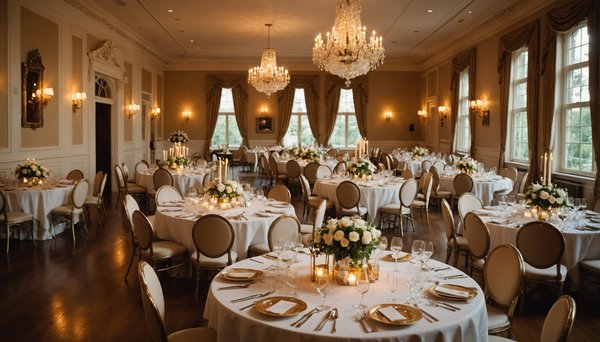 Quels sont les types de menus possibles pour un mariage ?
