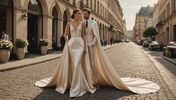 Les tendances pour les robes et les costumes de mariage en 2023