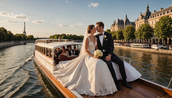 Réserver un bateau mouche pour un mariage à paris