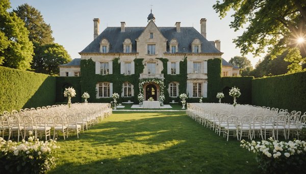 Les avantages de louer un domaine pour votre mariage